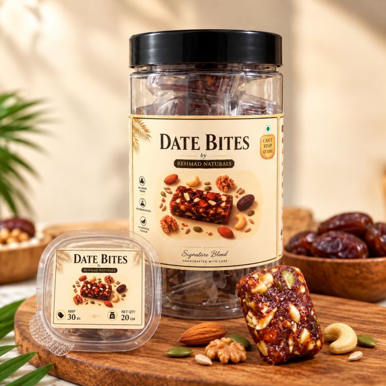Date Bites - Signature Blend - Best Seller Rehmad Naturals